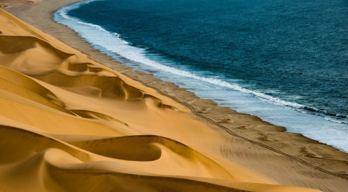 Dune e mare in Namibia