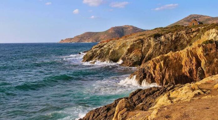 costiera della Corsica in Francia