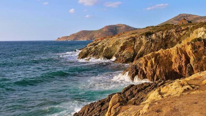 costiera della Corsica in Francia